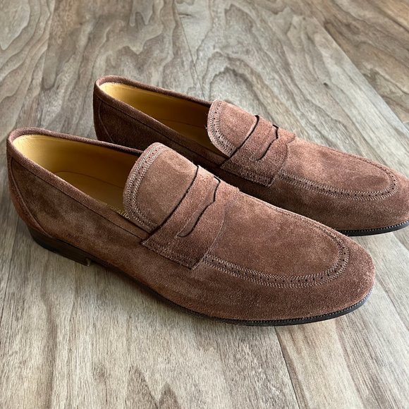 Ferragamo Creations Limited Edition Brown Loafers, Size 9 - Picture 1 of 8